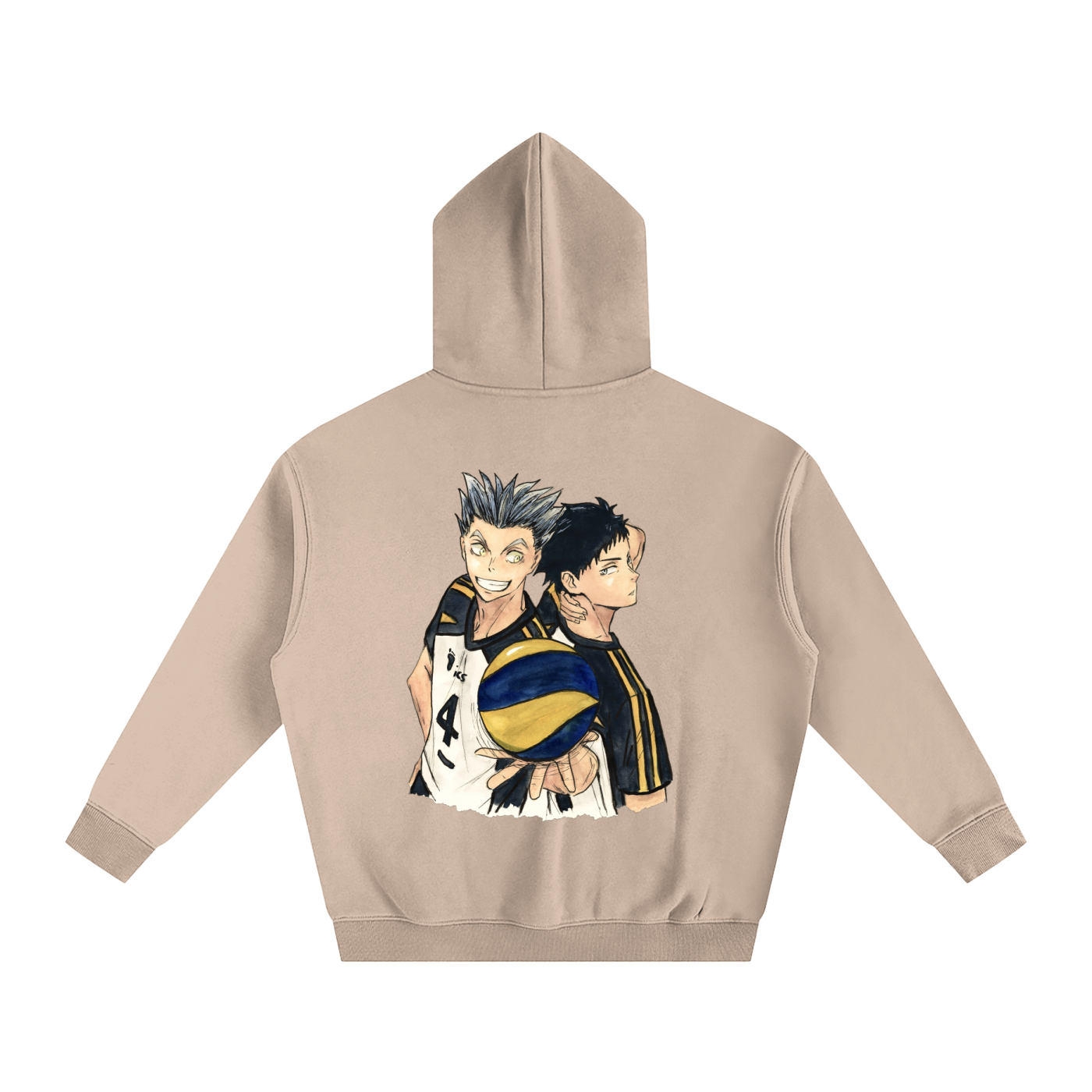 Bokuto & Akaashi by Aleasart