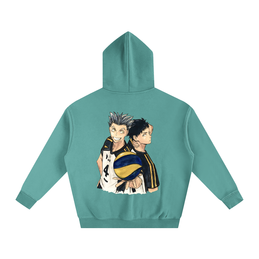 Bokuto & Akaashi by Aleasart