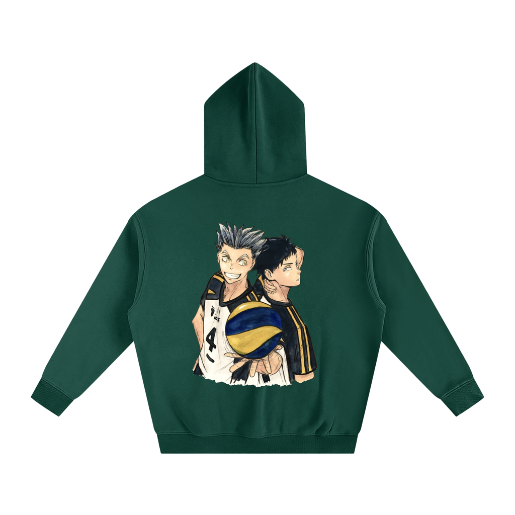 Bokuto & Akaashi by Aleasart