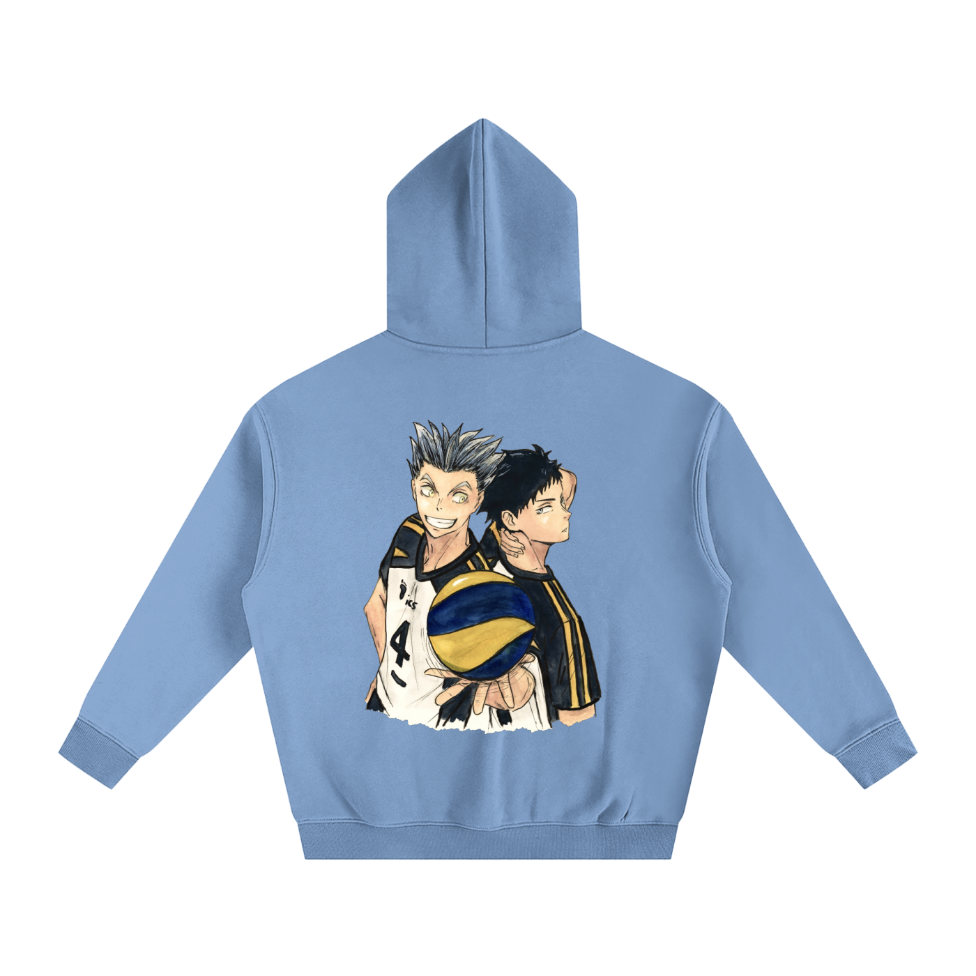 Bokuto & Akaashi by Aleasart