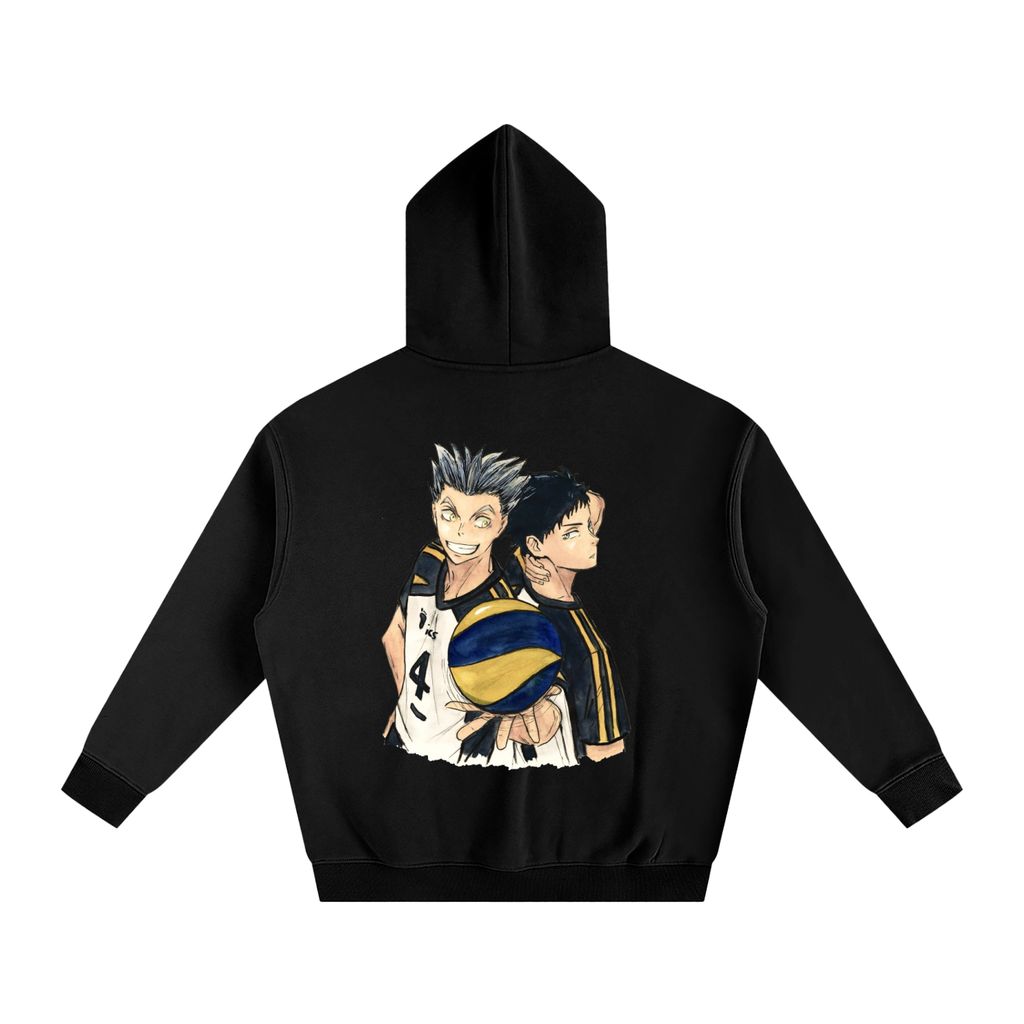 Bokuto & Akaashi by Aleasart