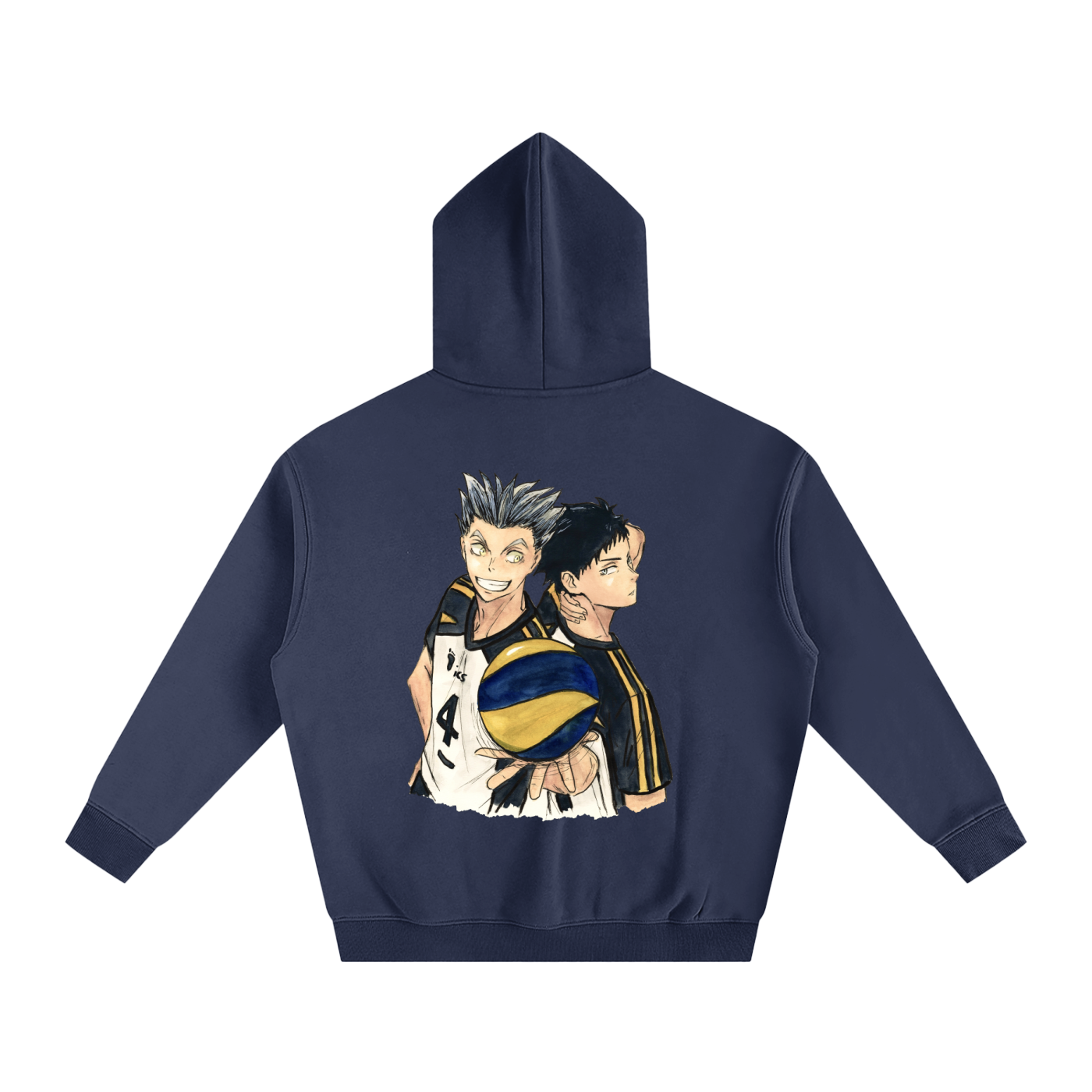 Bokuto & Akaashi by Aleasart